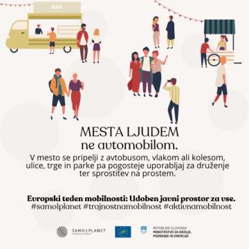 Mesta ljudem in ne avtomobilom